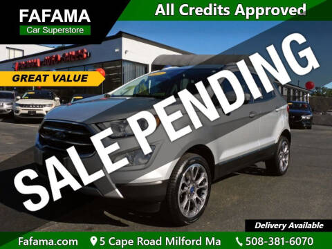 2020 Ford EcoSport for sale at FAFAMA AUTO SALES Inc in Milford MA