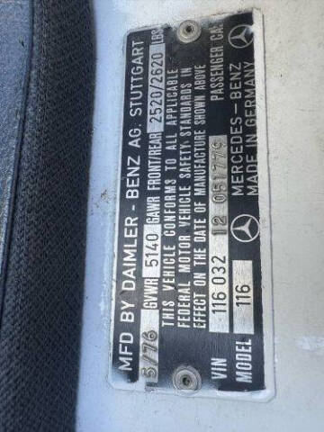 1976 Mercedes-Benz 450-Class