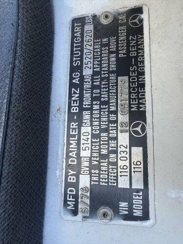 1976 Mercedes-Benz 450-Class