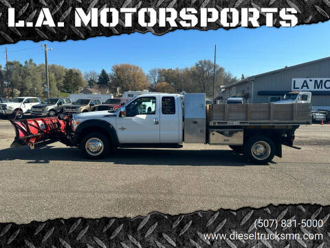 2011 Ford F-550 for sale at L.A. MOTORSPORTS in Windom MN