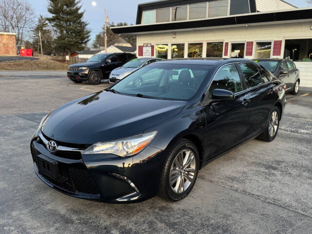 2016 Toyota Camry for sale at Nutfield Petroleum in Londonderry, NH