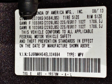 2014 Honda CR-V EX