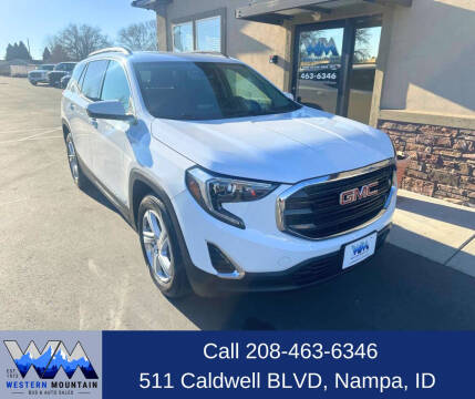 2019 GMC Terrain for sale at Western Mountain Bus & Auto Sales in Nampa ID