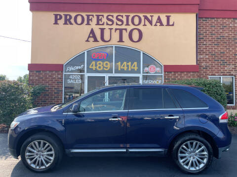 2011 Lincoln MKX for sale at Professional Auto Sales & Service in Fort Wayne IN