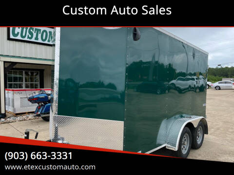 2023 Continental Cargo 7x12 Enclosed Trailer for sale at Custom Auto Sales - TRAILERS in Longview TX