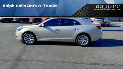 2013 Chevrolet Malibu for sale at Ralph Sells Cars & Trucks in Puyallup WA