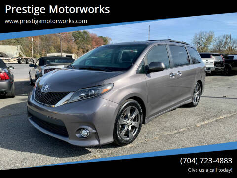 2017 Toyota Sienna for sale at Prestige Motorworks in Concord NC