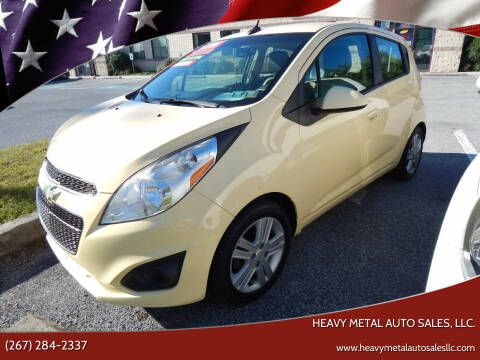2014 Chevrolet Spark for sale at HEAVY METAL AUTO SALES, LLC. in Lemoyne PA