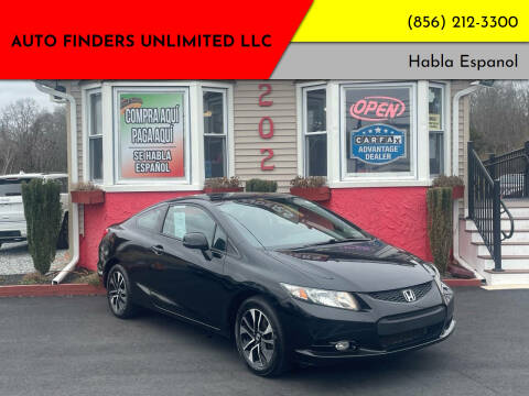 2013 Honda Civic for sale at Auto Finders Unlimited LLC in Vineland NJ