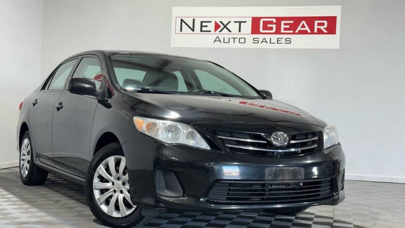 2013 Toyota Corolla for sale at Next Gear Auto Sales in Westfield IN