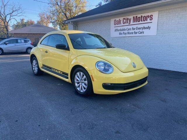 2015 Volkswagen Beetle for sale at Oak City Motors in Garner NC