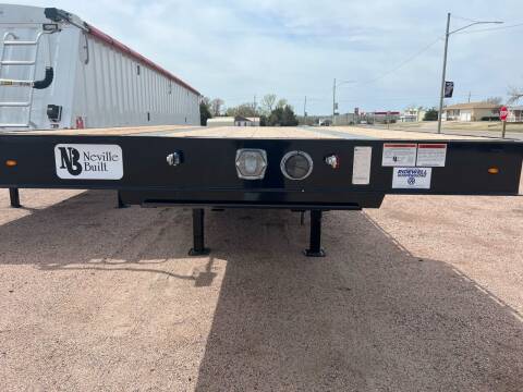 2024 Neville Built 53' Drop Deck for sale at Money Trucks Inc in Hill City KS