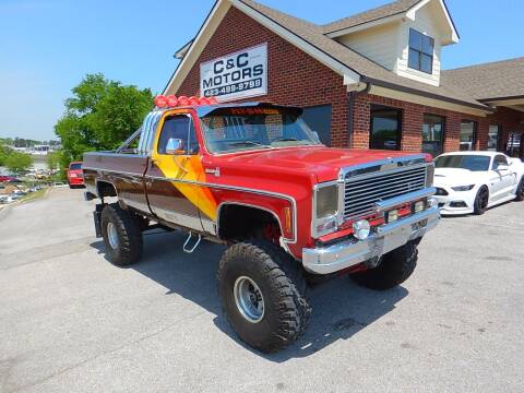 1979 Chevrolet C/K 10 Series for sale at C & C MOTORS in Chattanooga TN