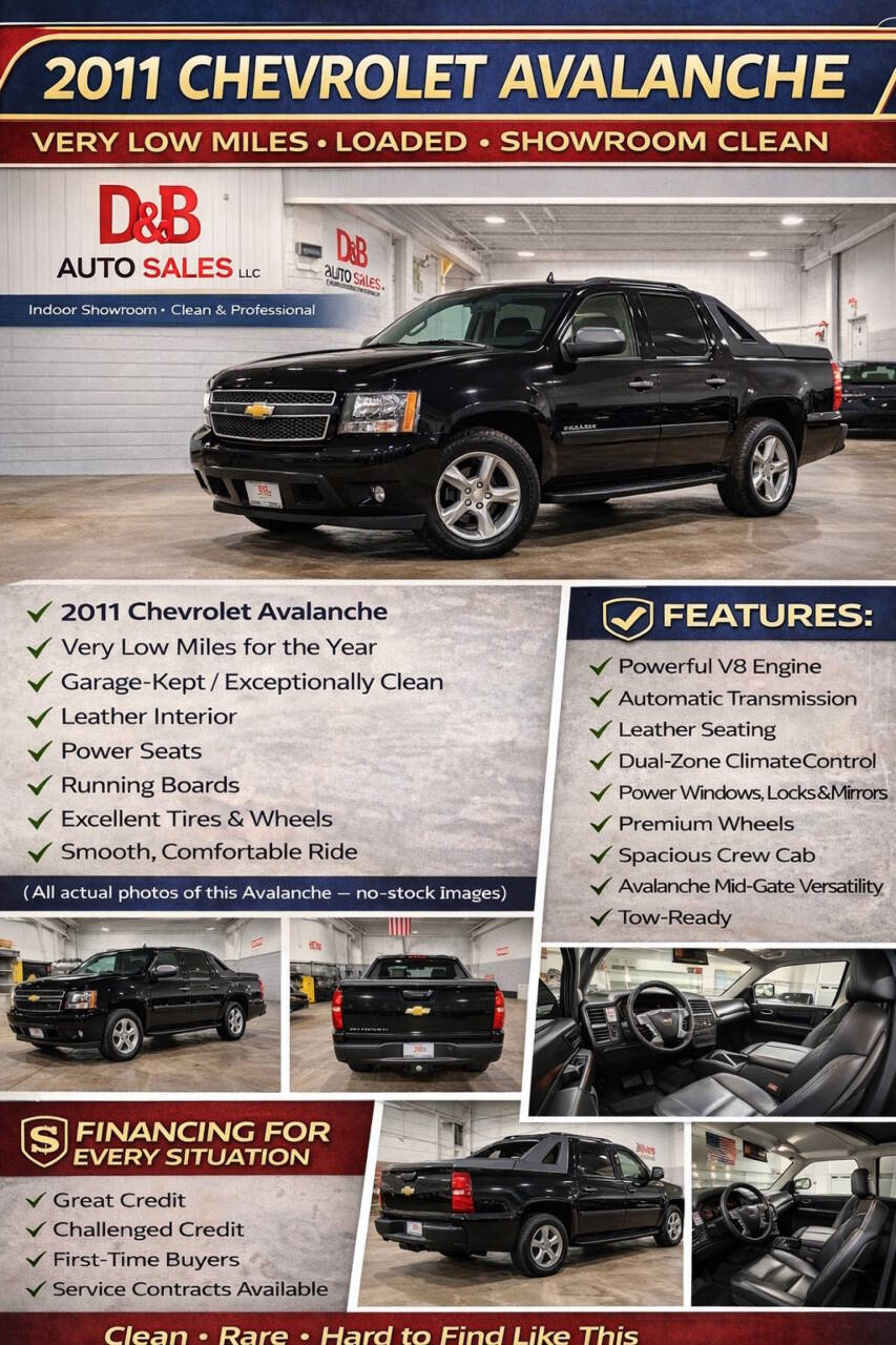 2011 Chevrolet Avalanche LTZ 4WD