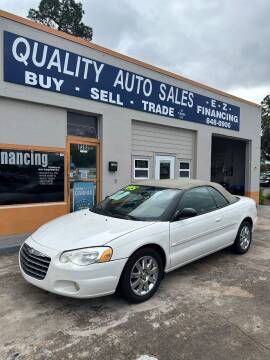 2006 Chrysler Sebring for sale at QUALITY AUTO SALES OF FLORIDA in New Port Richey FL