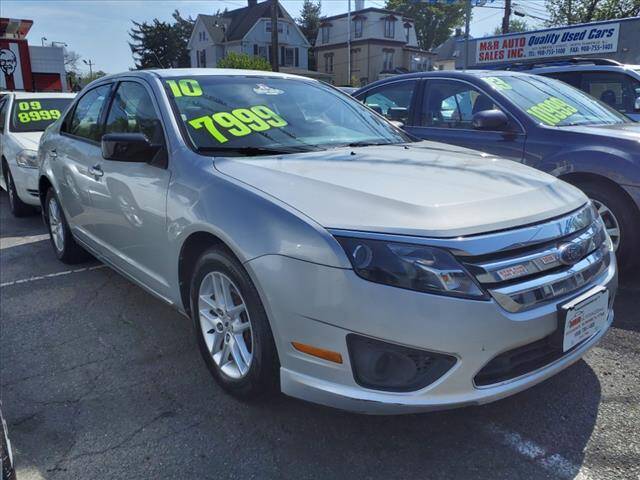 2010 Ford Fusion for sale at M & R Auto Sales INC. in North Plainfield NJ