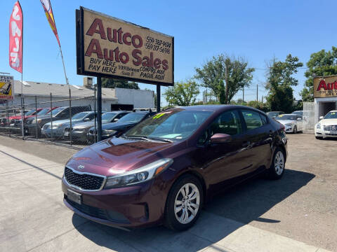 2017 Kia Forte for sale at AUTCO AUTO SALES in Fresno CA