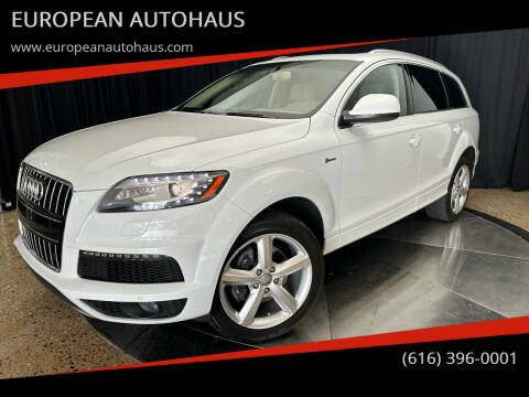 2014 Audi Q7 for sale at EUROPEAN AUTOHAUS in Holland MI