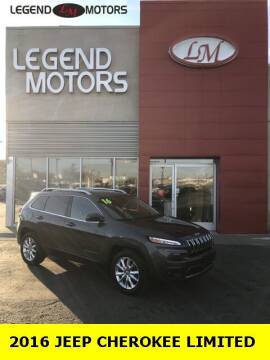 2016 Jeep Cherokee for sale at Legend Motors of Waterford - Legend Motors of Ferndale in Ferndale MI