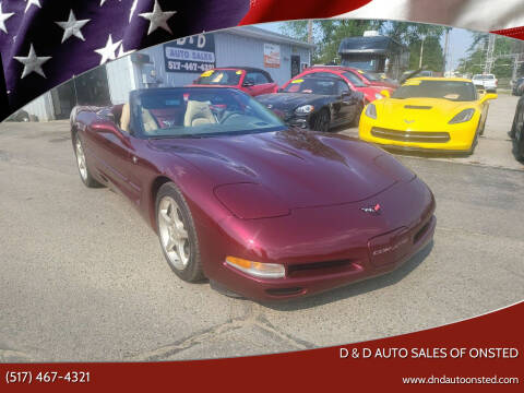2003 Chevrolet Corvette for sale at D & D Auto Sales Of Onsted in Onsted MI