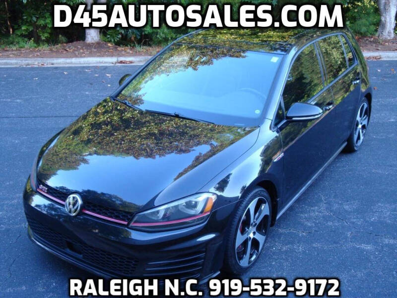 2017 Volkswagen Golf GTI for sale at D45 Auto Brokers in Raleigh NC