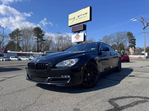 2013 BMW 6 Series for sale at Five Star Car and Truck LLC in Richmond VA