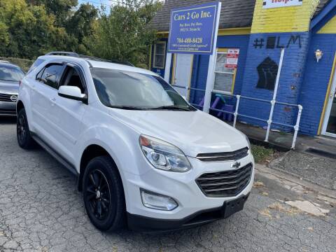 2016 Chevrolet Equinox for sale at Cars 2 Go, Inc. in Charlotte NC