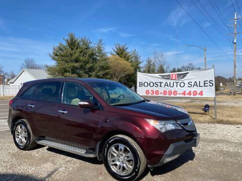 2008 Acura MDX for sale at BOOST AUTO SALES in Saint Louis MO