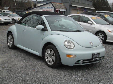 2004 Volkswagen New Beetle for sale at Saratoga Motors in Gansevoort NY