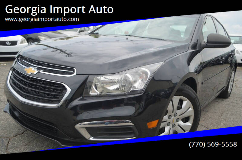 2016 Chevrolet Cruze Limited for sale at Georgia Import Auto in Alpharetta GA