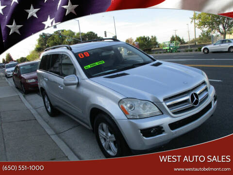 2009 Mercedes-Benz GL-Class for sale at West Auto Sales in Belmont CA