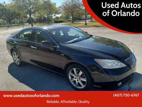 2008 Lexus ES 350 for sale at Used Autos of Orlando in Orlando FL