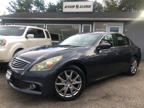 2011 Infiniti G37 Sedan for sale at Star Cars LLC in Glen Burnie MD