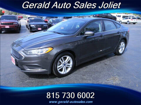 2018 Ford Fusion for sale at Gerald Auto Sales in Joliet IL