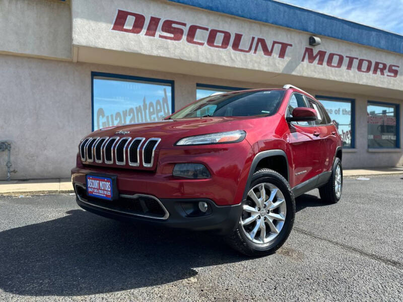 2014 Jeep Cherokee for sale at Discount Motors in Pueblo CO