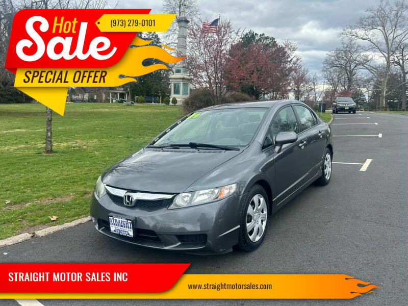 2009 Honda Civic for sale at STRAIGHT MOTOR SALES INC in Paterson NJ