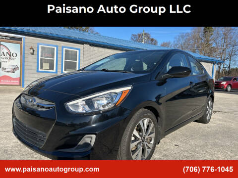 2017 Hyundai Accent for sale at Paisano Auto Group LLC in Cornelia GA