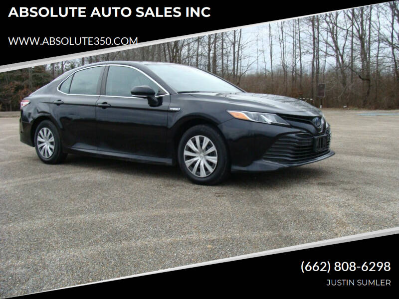 2019 Toyota Camry Hybrid for sale at ABSOLUTE AUTO SALES INC in Corinth MS