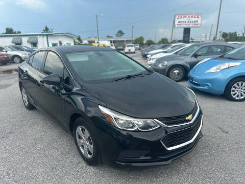 2018 Chevrolet Cruze for sale at Jamrock Auto Sales of Panama City in Panama City FL