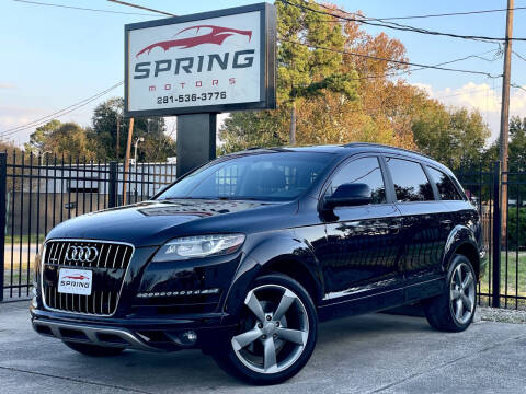 2015 Audi Q7 3.0T quattro Premium Plus