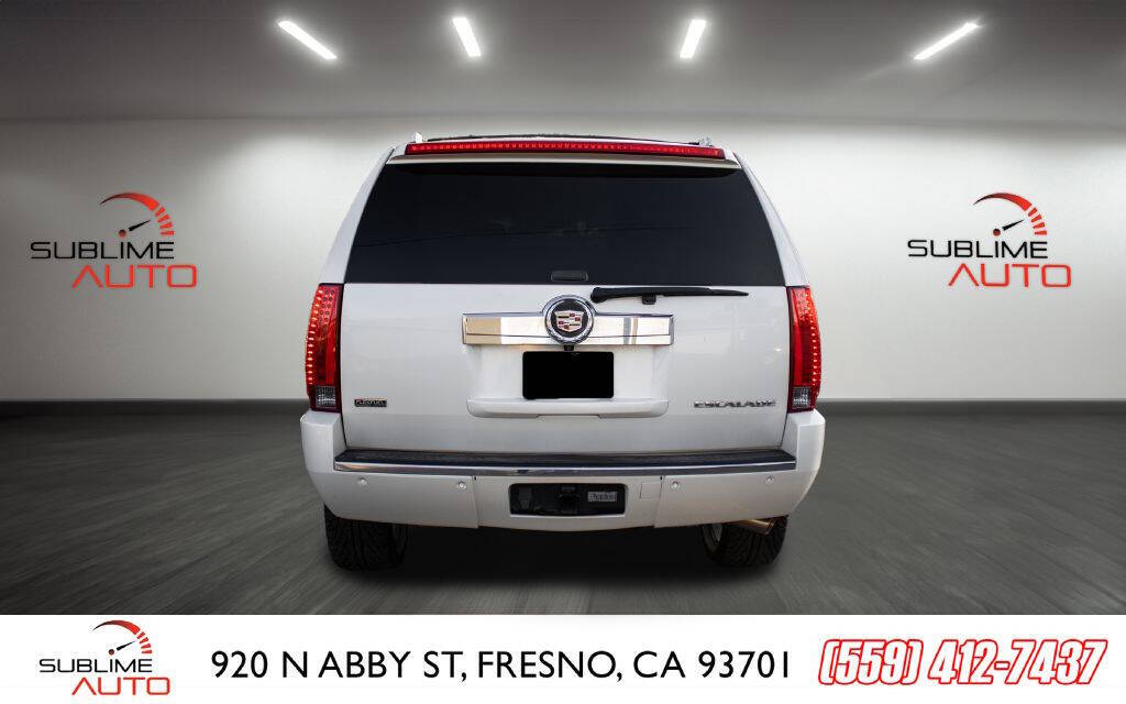 2011 Cadillac Escalade for sale at SUBLIME AUTO in Fresno, CA