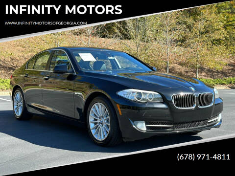 2011 BMW 5 Series for sale at INFINITY MOTORS in Gainesville GA