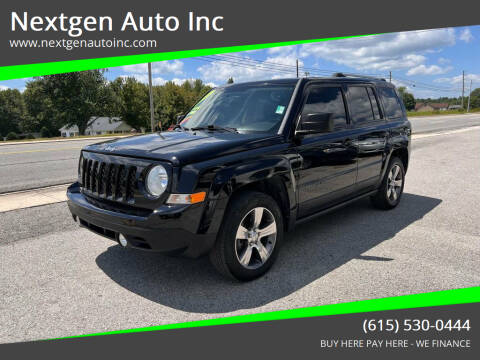 2016 Jeep Patriot for sale at Nextgen Auto Inc in Smithville TN