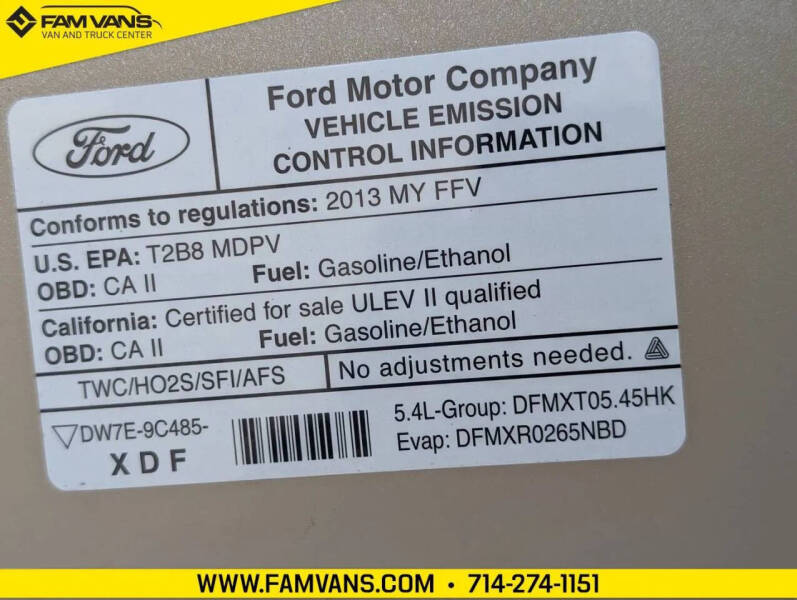 2013 Ford E-Series E-350 SD XLT