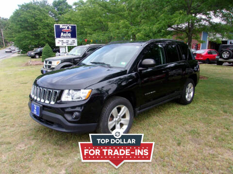 2012 Jeep Compass for sale at Roys Auto Sales & Service in Hudson NH