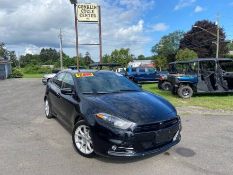 2013 Dodge Dart for sale at Conklin Cycle Center in Binghamton NY