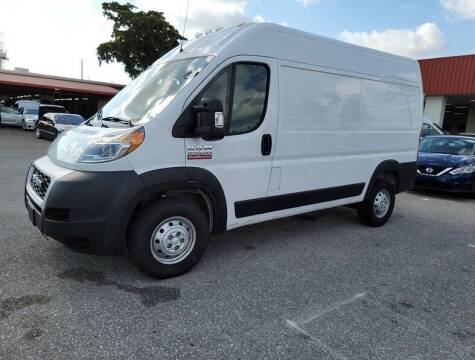 2019 RAM ProMaster Cargo for sale at Hard Rock Motors in Hollywood FL