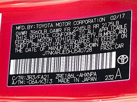 2017 Toyota Corolla iM