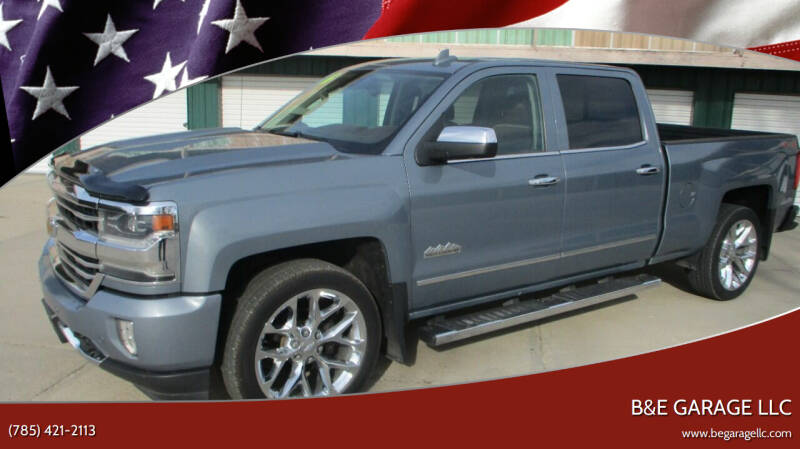 2016 Chevrolet Silverado 1500 for sale at B&E Garage LLC in Hill City KS