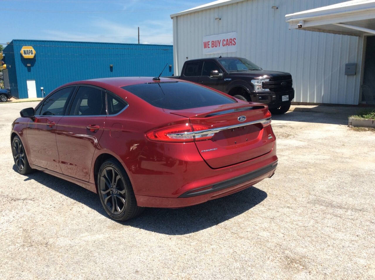 2018 Ford Fusion for sale at SPRINGTIME MOTORS in Huntsville, TX